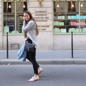 Nude Nine West Flats